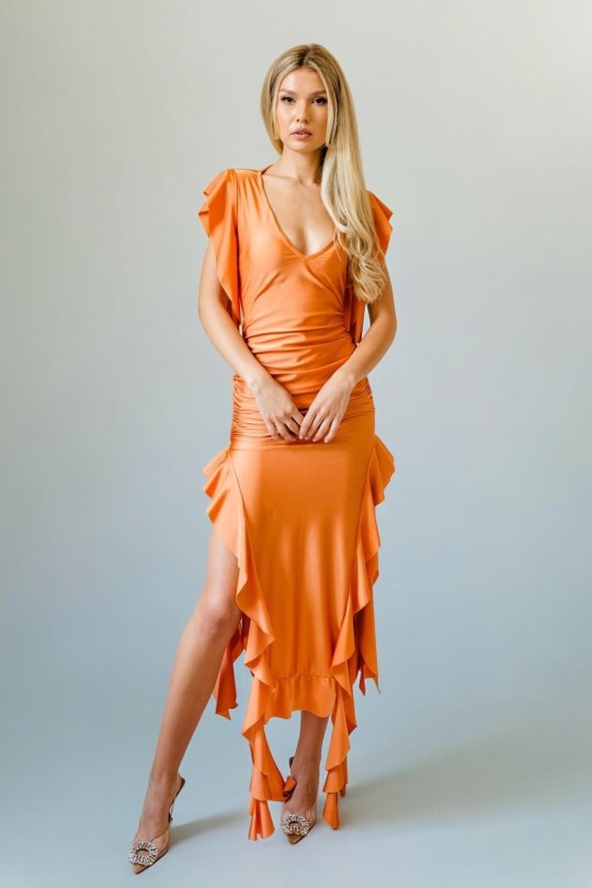 Rochie Orange Sierra